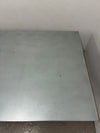 Metal Top Dining Table