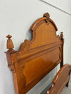 Victorian Oak Queen Bed
