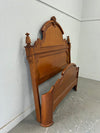 Victorian Oak Queen Bed