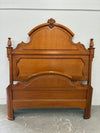 Victorian Oak Queen Bed