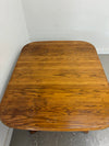 Red Oak Dining Table with 2 Leaves