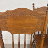 Set of 8 Solid Oak Dining Chairs