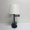 Metal Base with Swing Arm Lamp