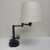 Metal Base with Swing Arm Lamp