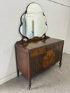 Vintage Art Deco Dresser with Mirror