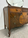 Vintage Art Deco Dresser with Mirror