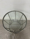 Metal & Glass Side Table