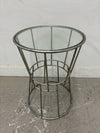 Metal & Glass Side Table