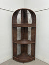 Wicker Corner Shelf