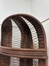 Wicker Corner Shelf