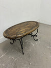 Iron & Wood Coffee Table