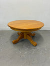 Round Oak Coffee Table