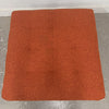 Square Tufted Ottoman with Wheels