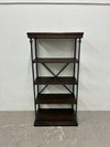 Wood & Metal Bookshelf