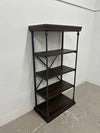 Wood & Metal Bookshelf