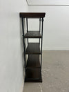 Wood & Metal Bookshelf