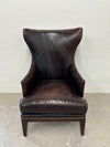 Bradington Young Leather Wingback
