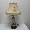 3- Way Porcelain Victorian Man Lamp