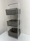 3 Tiered Shelf with Baskets