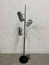 3 Chrome Cylinder Floor Lamp