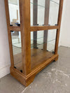 Pine Curio Cabinet