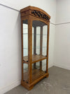 Pine Curio Cabinet