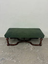 Boucle Fabric Bench