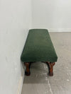 Boucle Fabric Bench