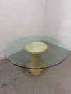 Round Glass Top Dining Table
