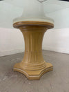 Round Glass Top Dining Table