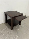End Table with Pull Out Tray