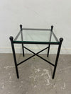 Metal & Glass Side Table