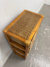Wicker 3 Drawer Chest