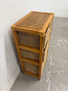 Wicker 3 Drawer Chest