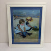 Reproduction Children on Beach by Mary Cassatt