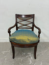 Theodore Alexander Caned Arm Chair