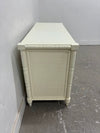Woven Rattan Media Cabinet