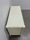 Woven Rattan Media Cabinet