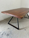 Walnut Live Edge Dining Set