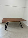 Walnut Live Edge Dining Set