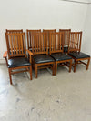 Mission Style Maple Dining Chairs