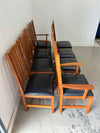Mission Style Maple Dining Chairs