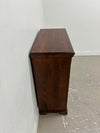 Mahogany Cabinet with Sun Pattern Design