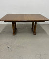 Oak Trestle Dining Table