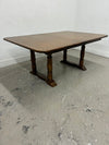 Oak 2 Leaves Dining Table