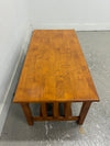 Mission Style Oak Coffee Table
