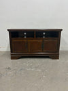 Mahogany Media Cabinet