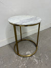 World Market Faux Mable Accent Table