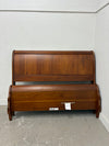Ethan Allen Maple Queen Sleigh Bed