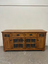 Oak Media Cabinet
